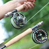 Full Aluminum Fly Reel 3/4 5/6 7/8 Large Arbor Fly Fishing Reel