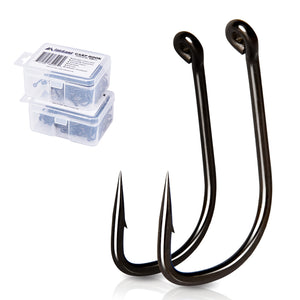 High Carbon Steel Barbed Carp Catfish Hooks 9 Sizes 10# 3.0# Black Triple  Anchor Hook Pesca Tackle BL 4228G From Gbbhg, $9.94