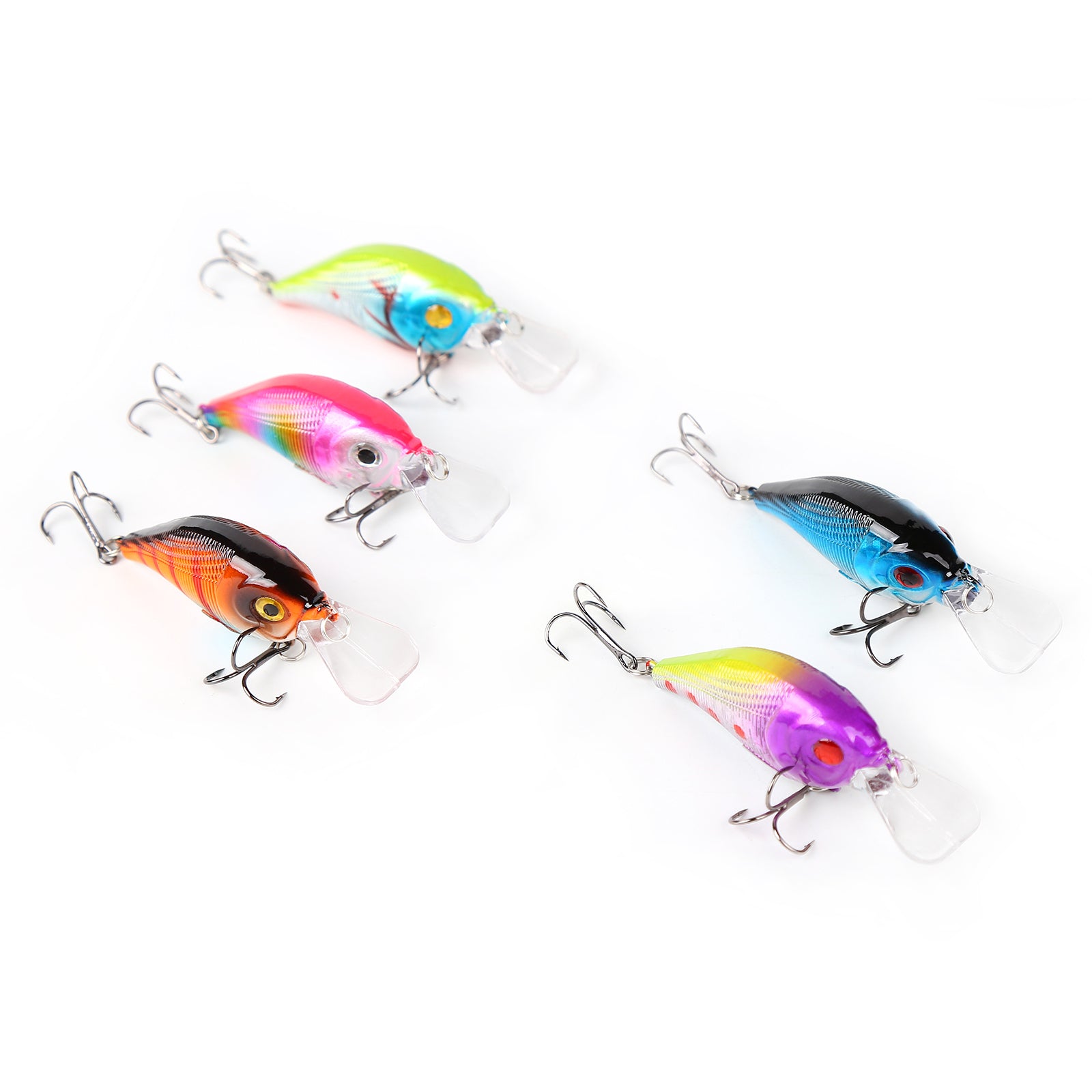 10pcs 6cm/11g Mini Minnow Fishing Lures 10 Colors with Lure Box – Fairiland  Outdoor Technology