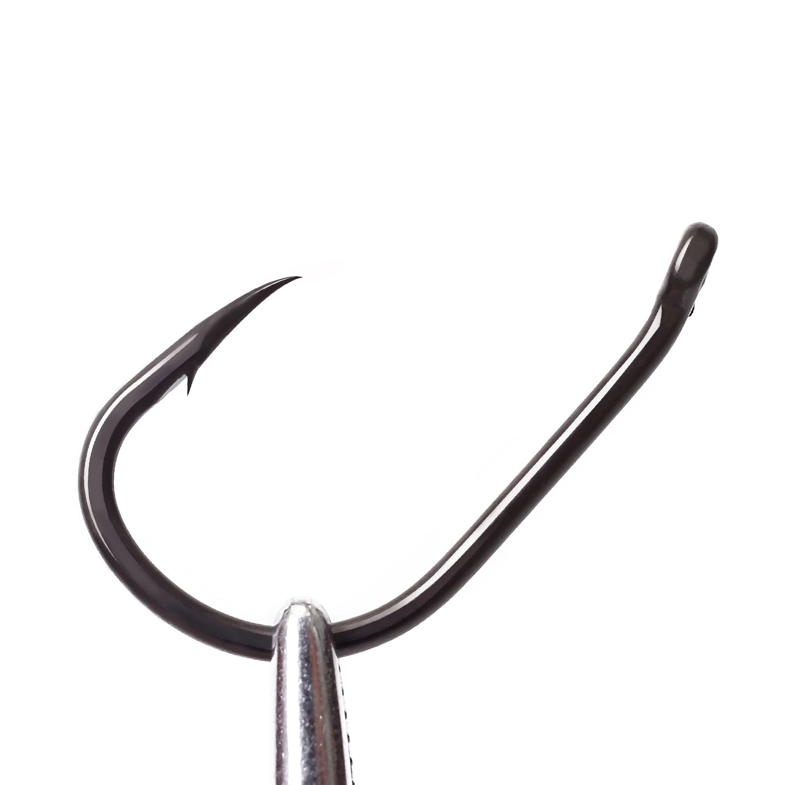 20PCS PTFE Coated Carp Fishing Hooks High Carbon Steel Fishhooks Barbed  Curve Shank Gripper Style Sharp