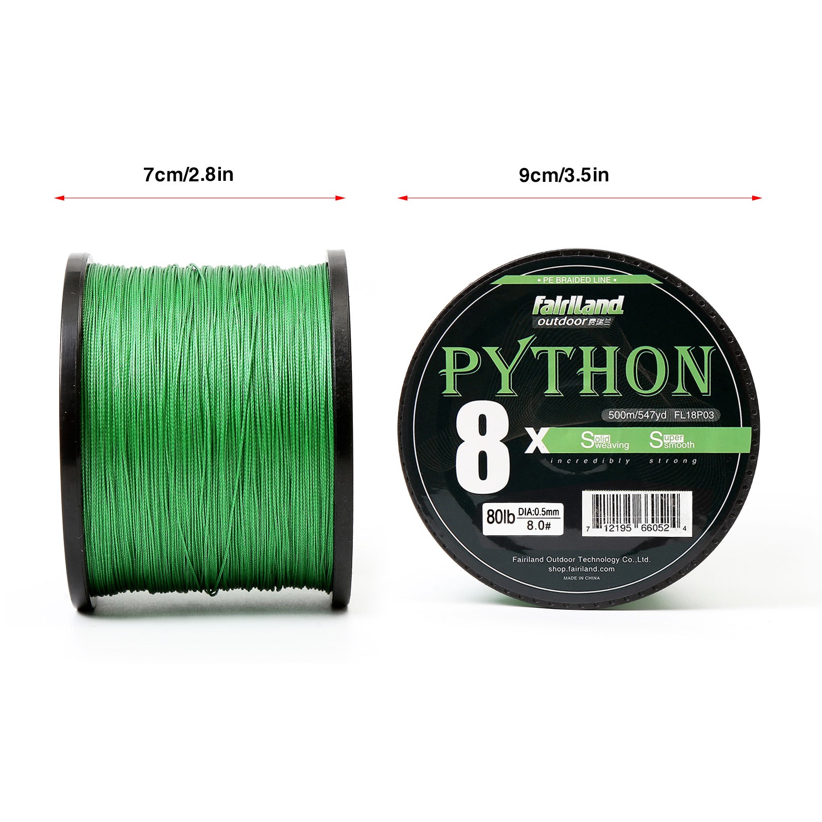 500M Super strong Pe braided fishing line 8 Strands 0.1mm-1.0mm pe