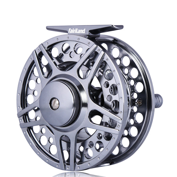 Full Metal Fly Fishing Reel 5/6 7/8 Wt Large Arbor With Cnc Aluminum Alloy Spool  Fly Fishing Reels For Trout Fishing